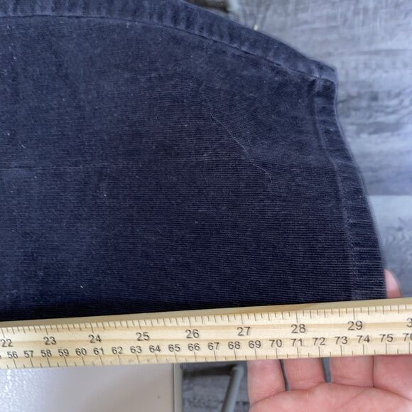 Gloria Vanderbilt Women’s Corduroy Jeans Size 10 Black High Rise - Picture 7 of 7